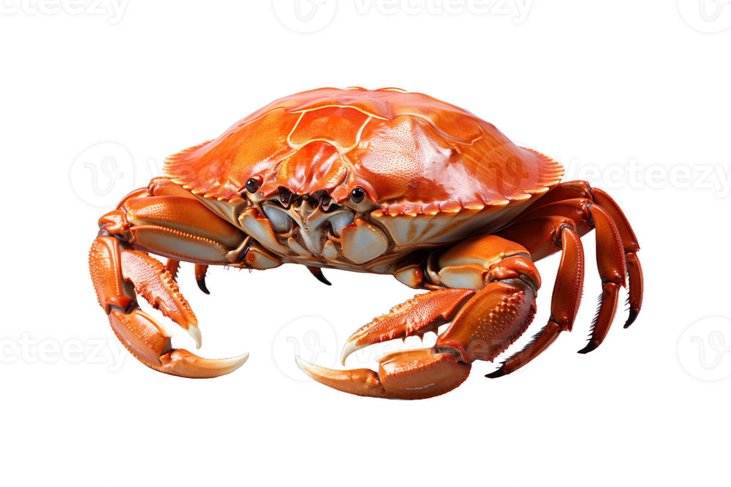 Crab Shells isolated on transparent background. png