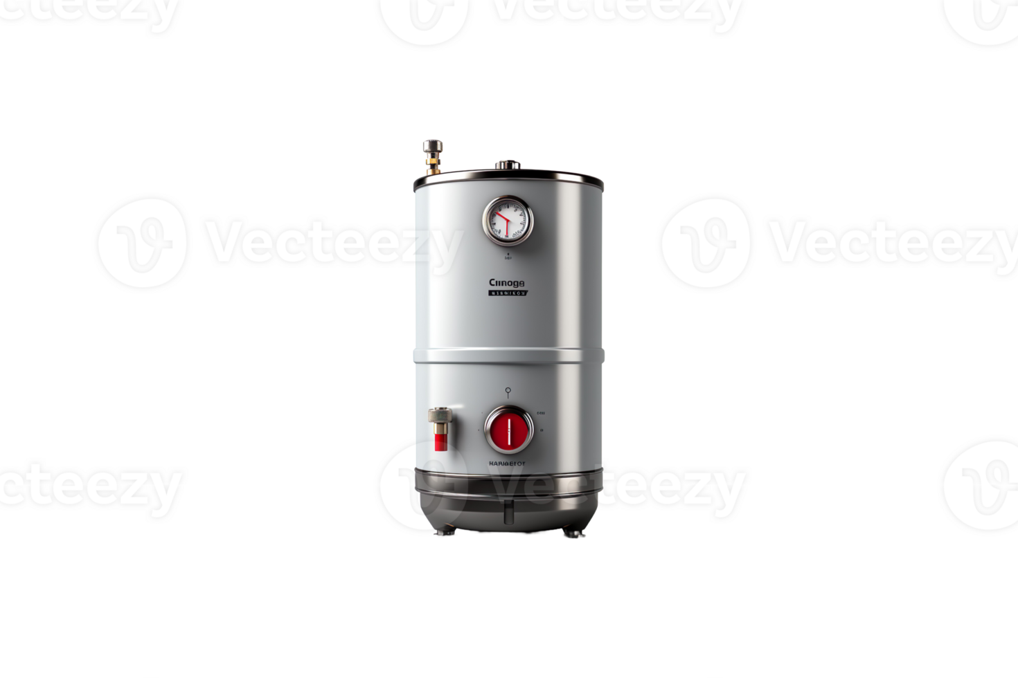 Commercial Water Heater isolated on transparent background. png