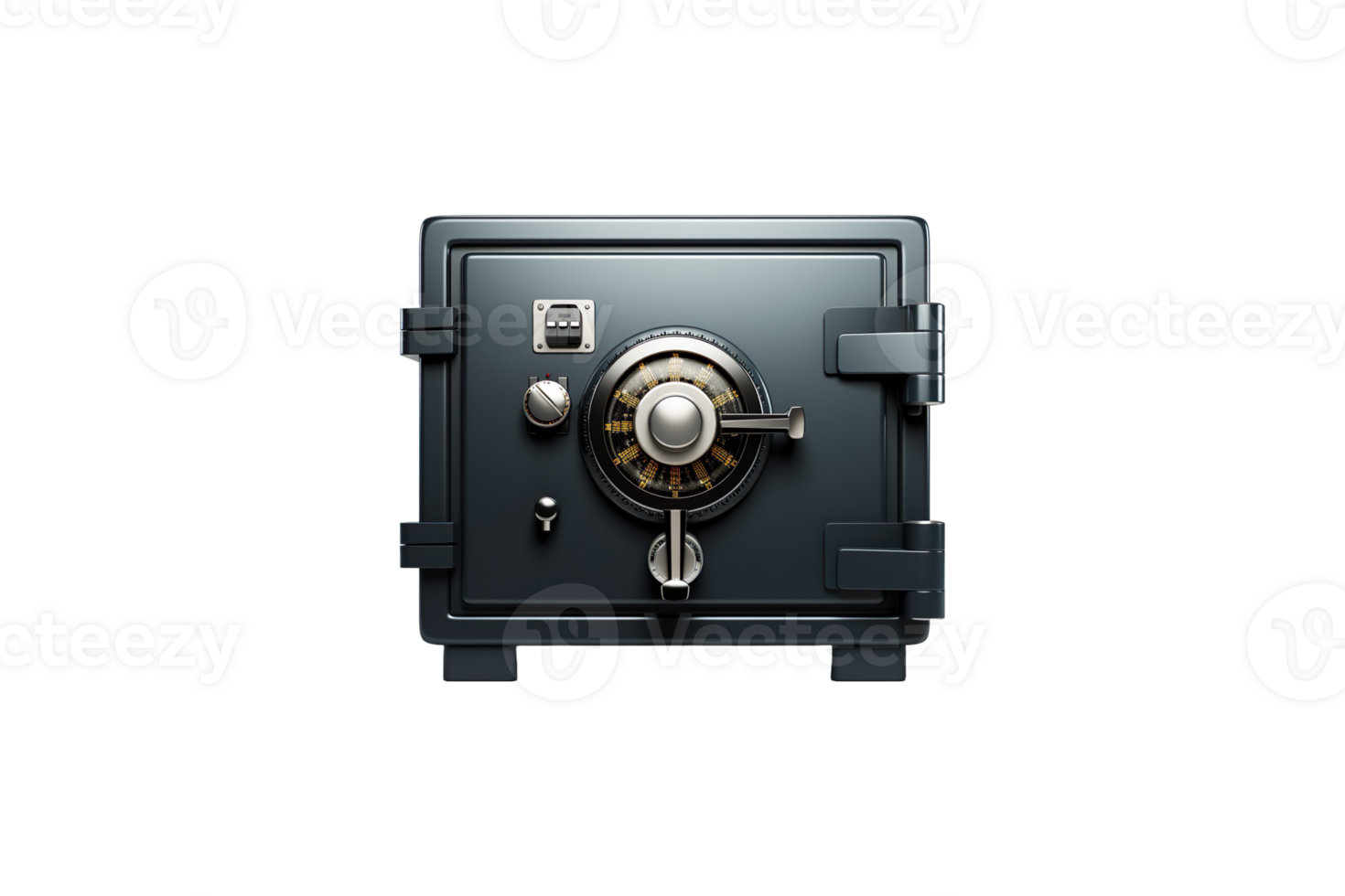 Commercial Safe isolated on transparent background. png