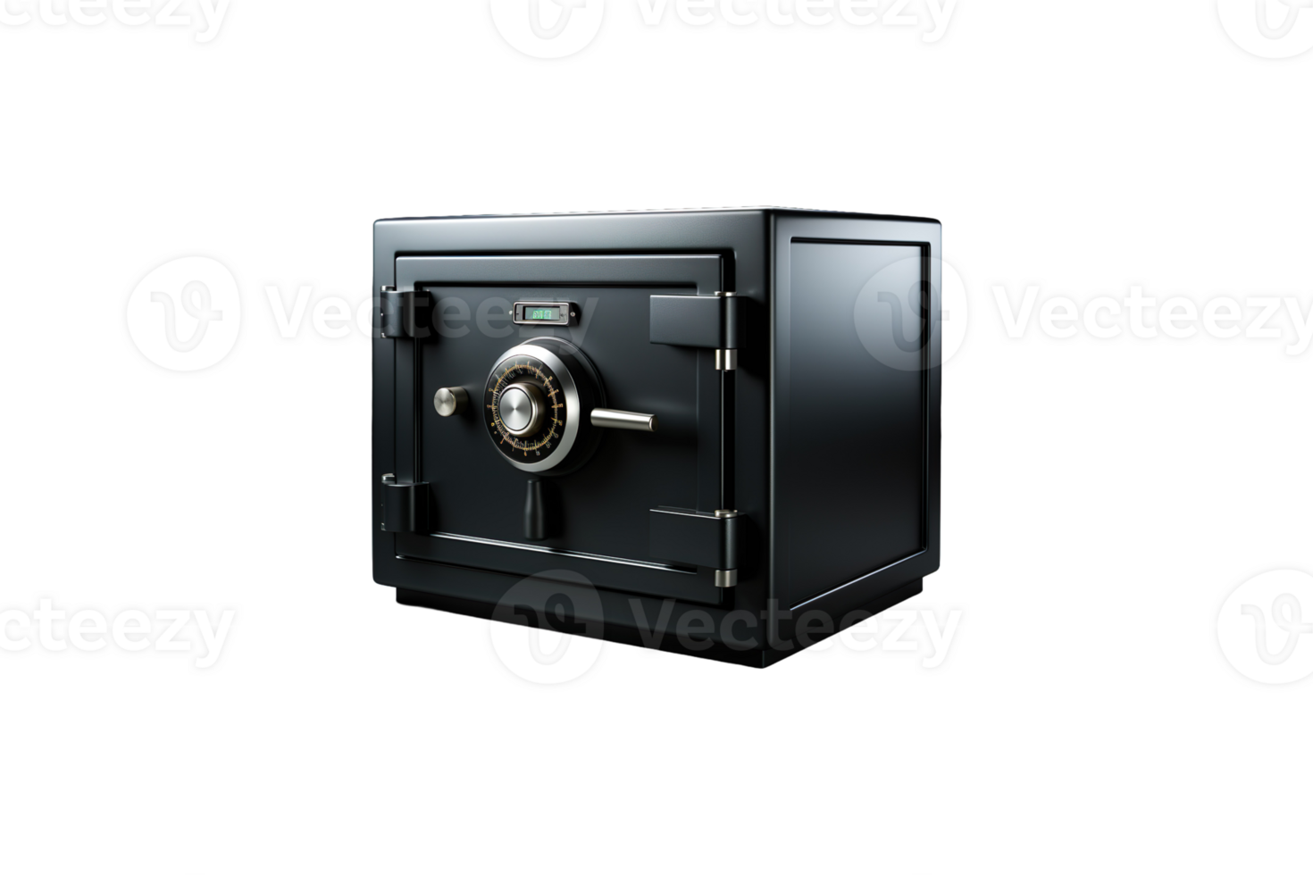 Commercial Safe isolated on transparent background. png
