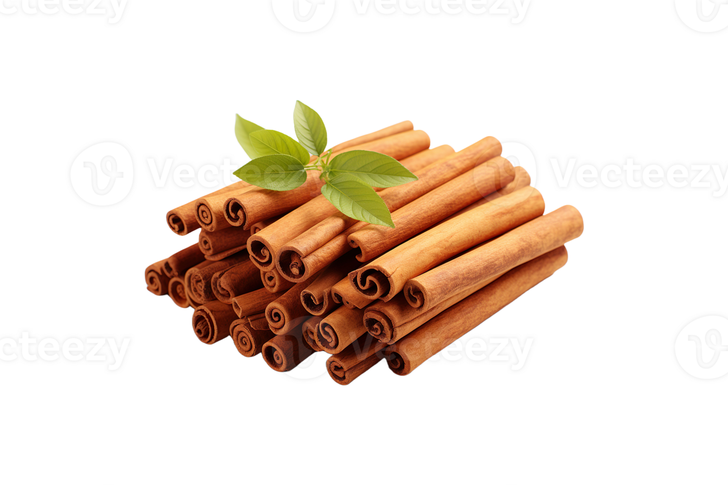 Cinnamon isolated on transparent background. png