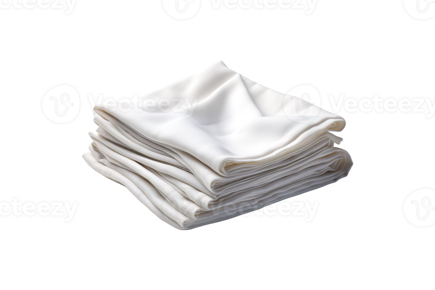 Cloth Napkin isolated on transparent background. png