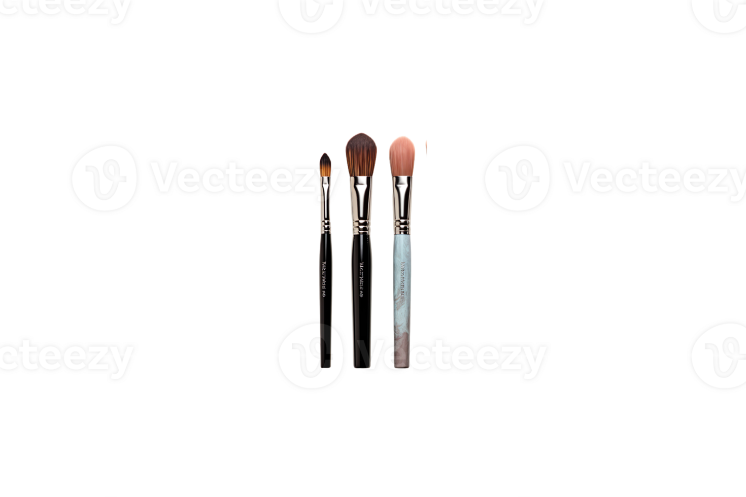 Computer Brushes isolated on transparent background. png