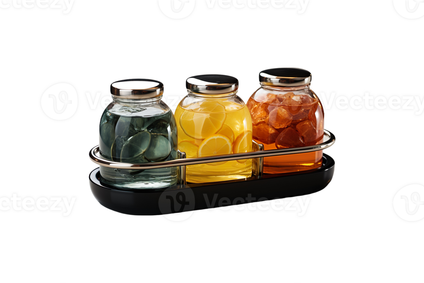 Condiment Holder isolated on transparent background. png