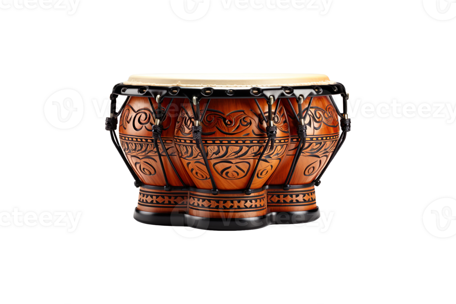 Conga Drum isolated on transparent background. png
