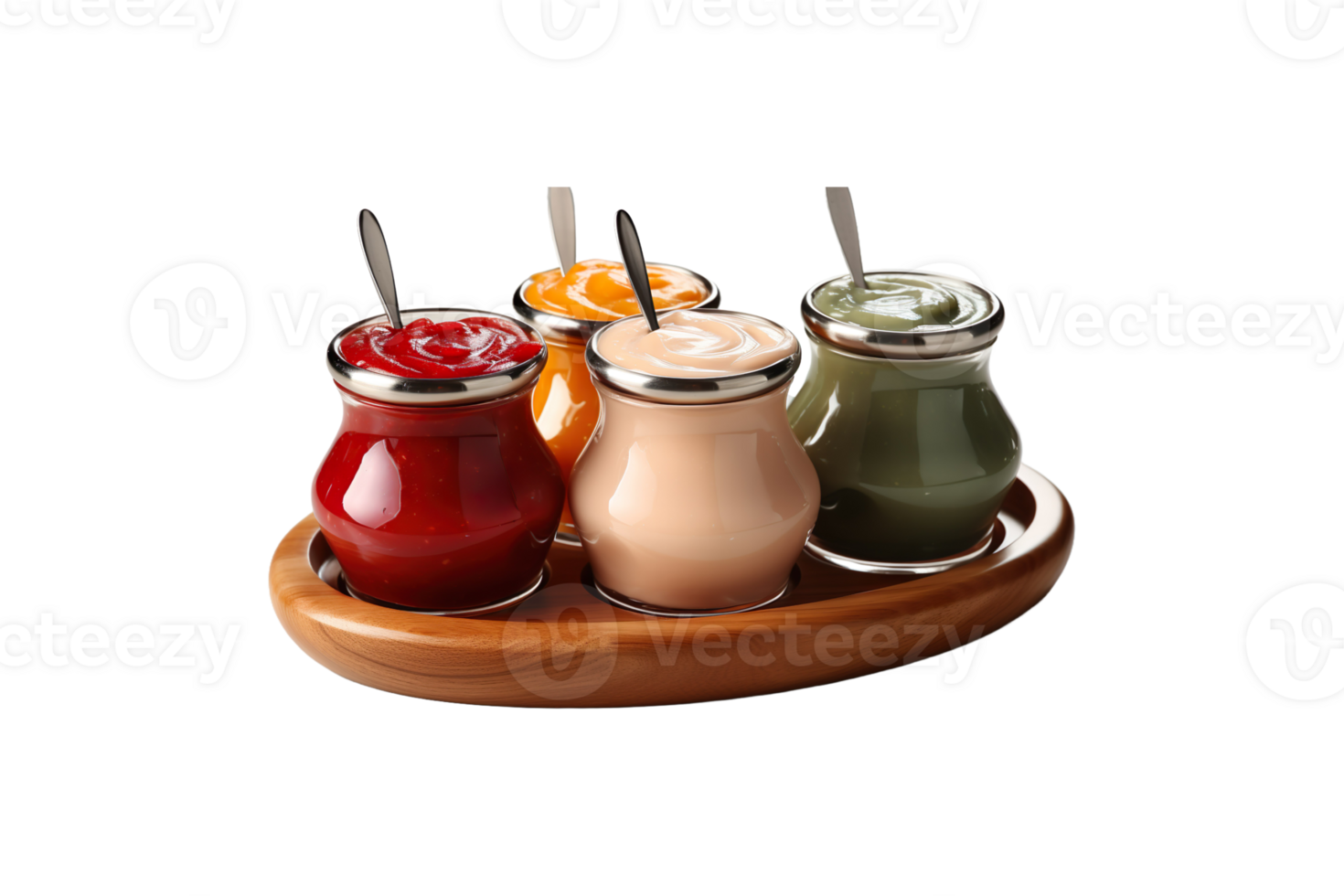 Condiment Holder isolated on transparent background. png