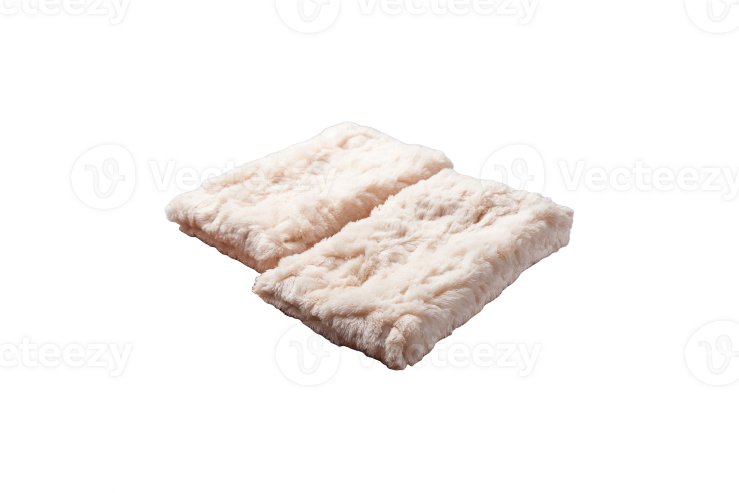 Cotton Bath Mats isolated on transparent background. png