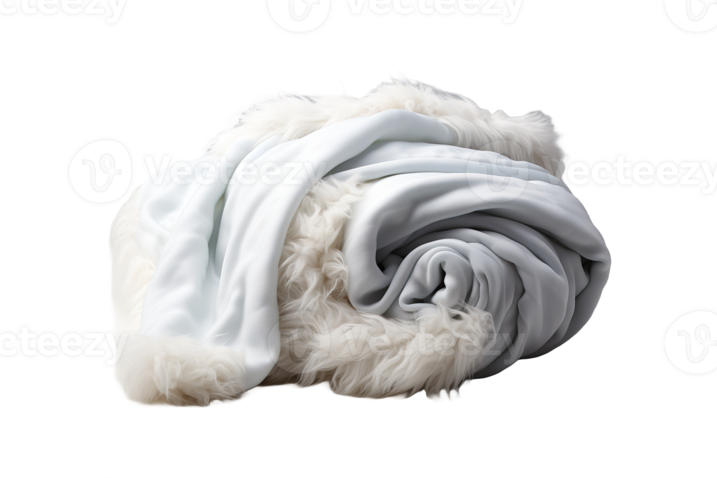 Cotton Blanket isolated on transparent background. png