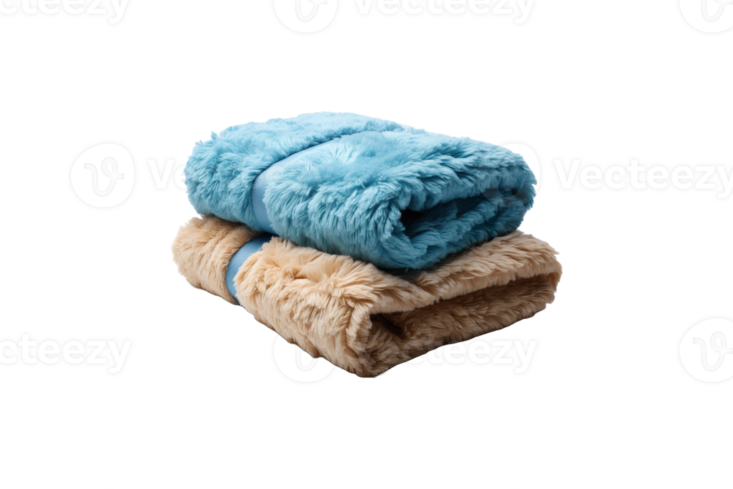 Cotton Bath Mats isolated on transparent background. png