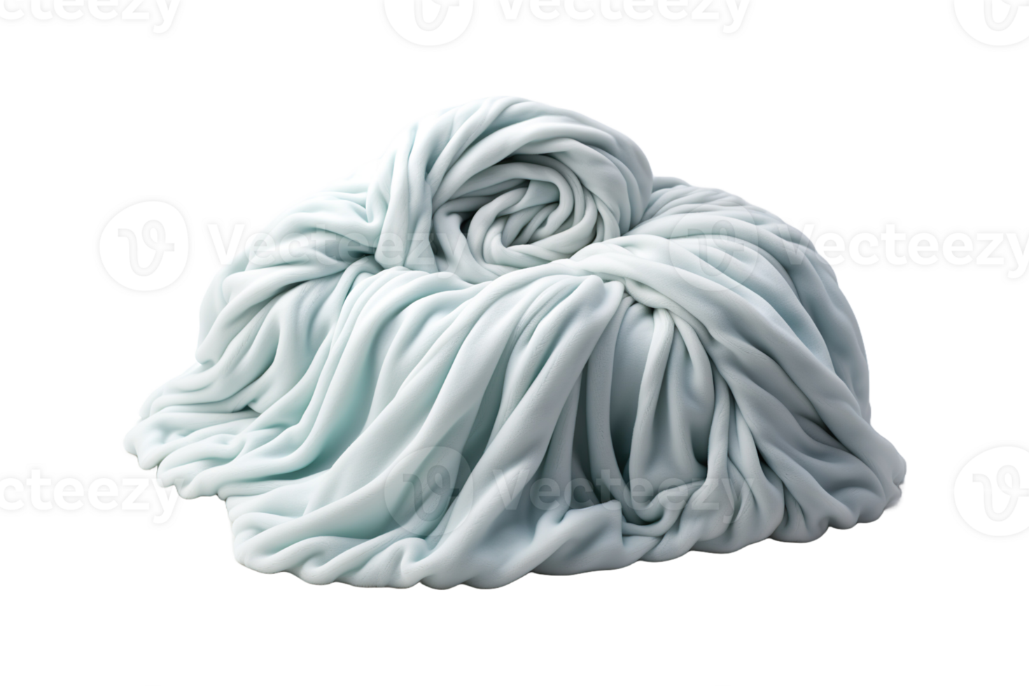 Cotton Blanket isolated on transparent background. png