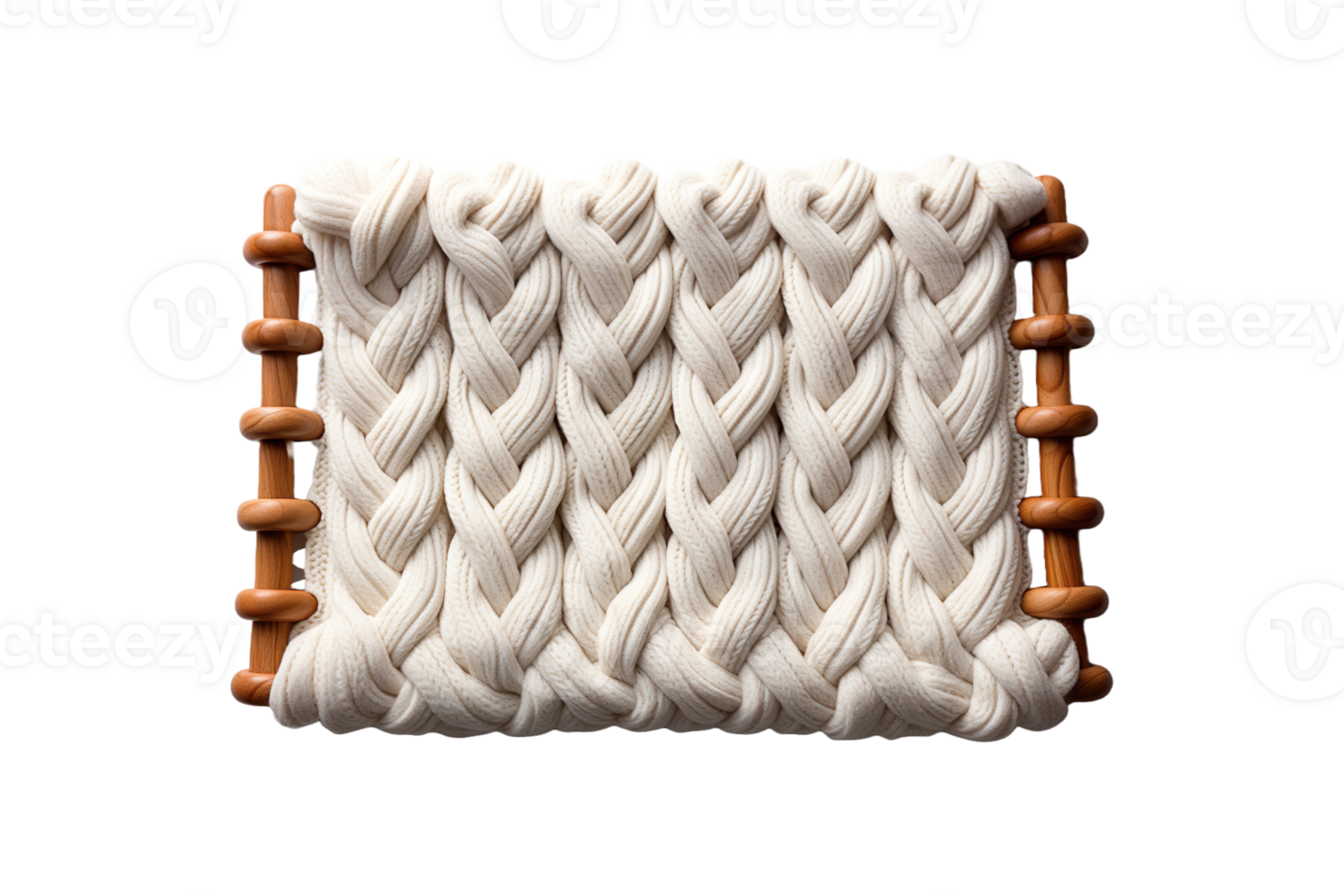Cotton Floor Mat isolated on transparent background. png