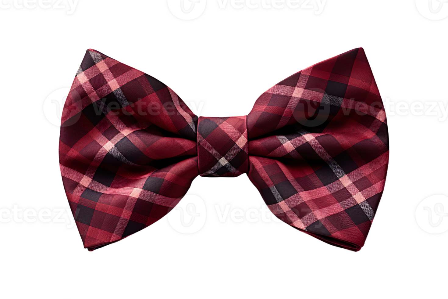 Cotton Bow Tie isolated on transparent background. png