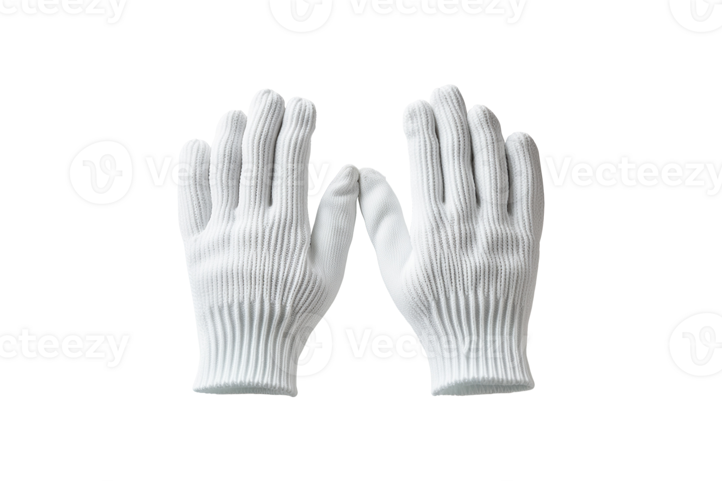 Cotton Garden Glove isolated on transparent background. png