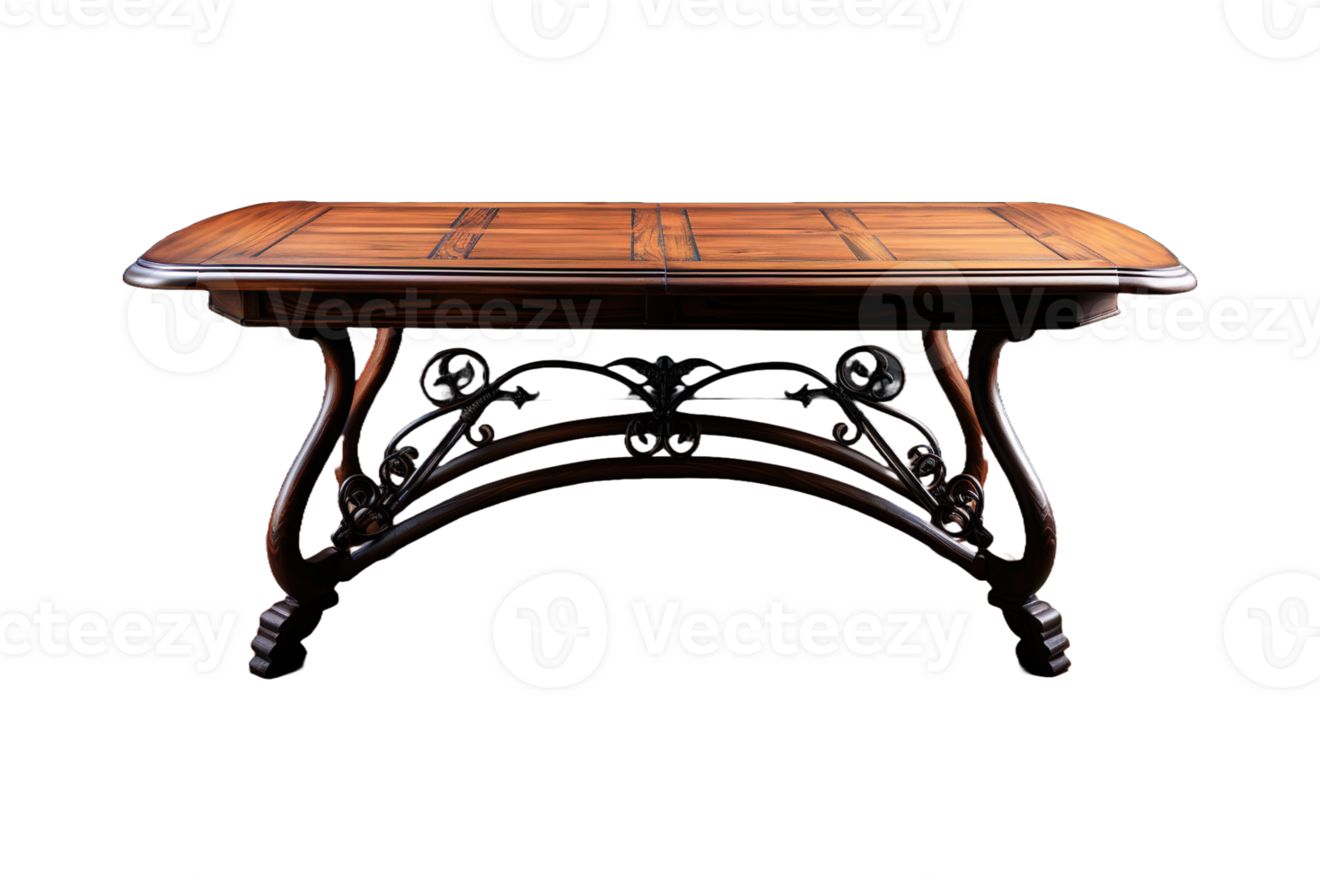 Counter Height Dining Table isolated on transparent background. png