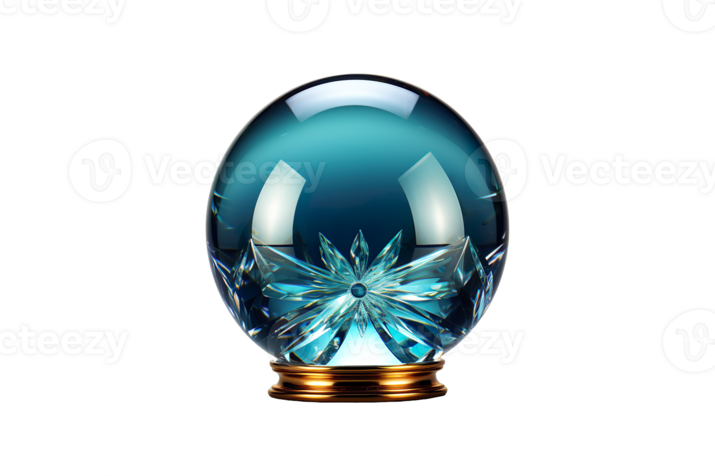 Crystal Ball isolated on transparent background. png