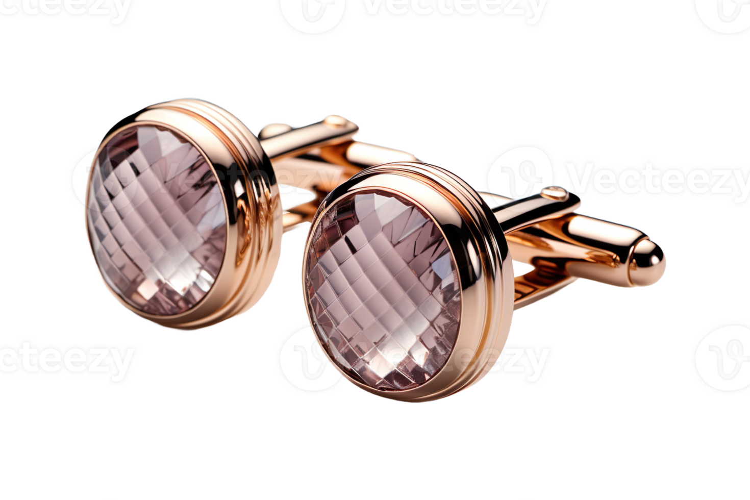 Cufflinks isolated on transparent background. png