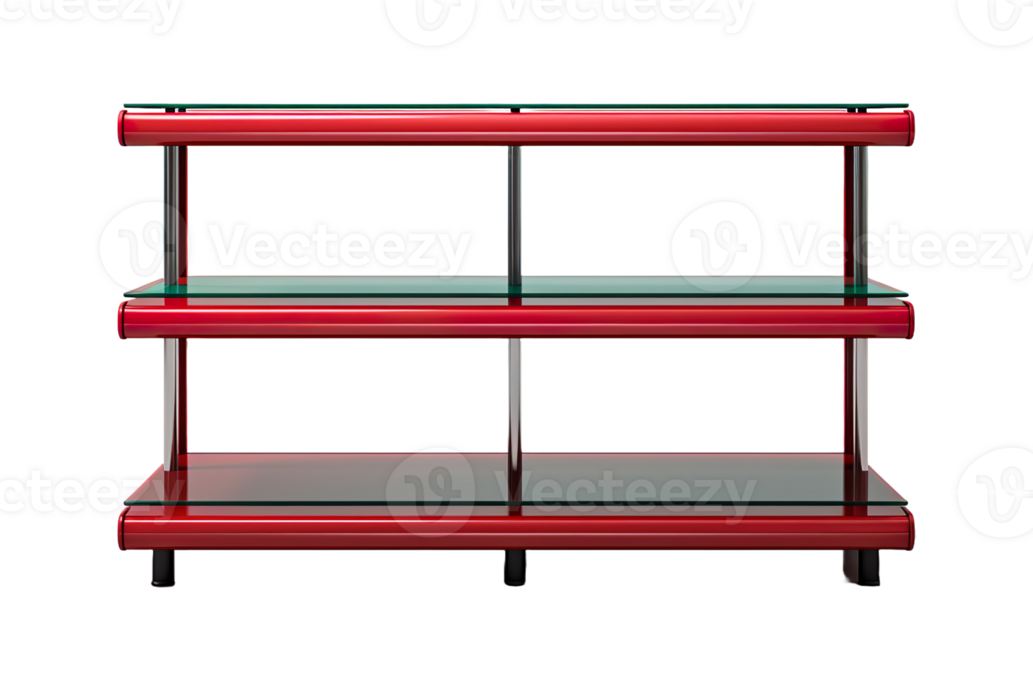Double Sided Display Rack isolated on transparent background. png