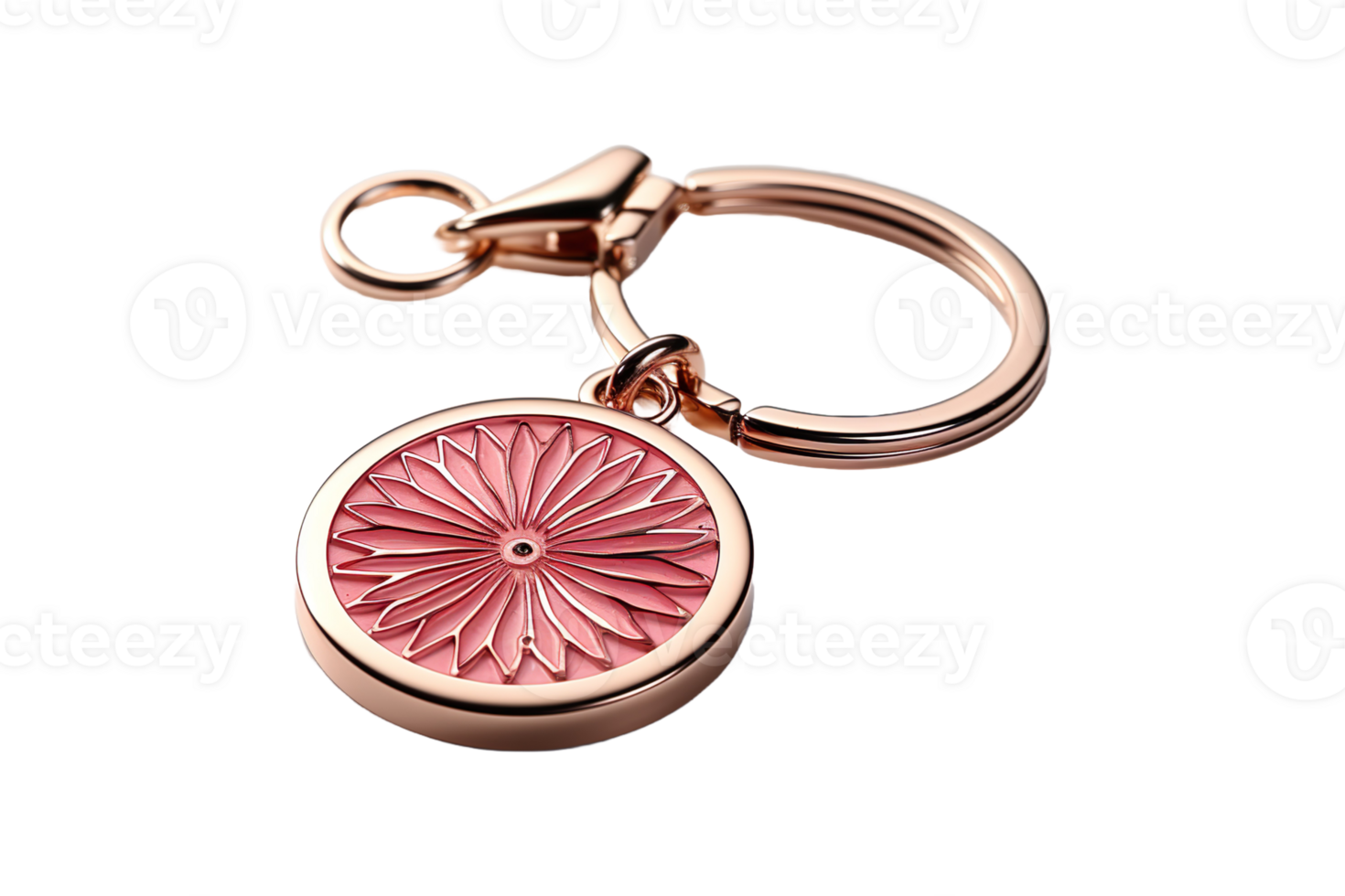 Digital Keychain isolated on transparent background. png