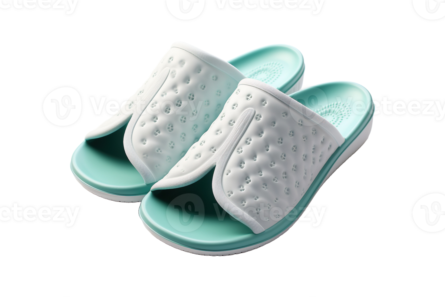 Disposable Slipper isolated on transparent background. png