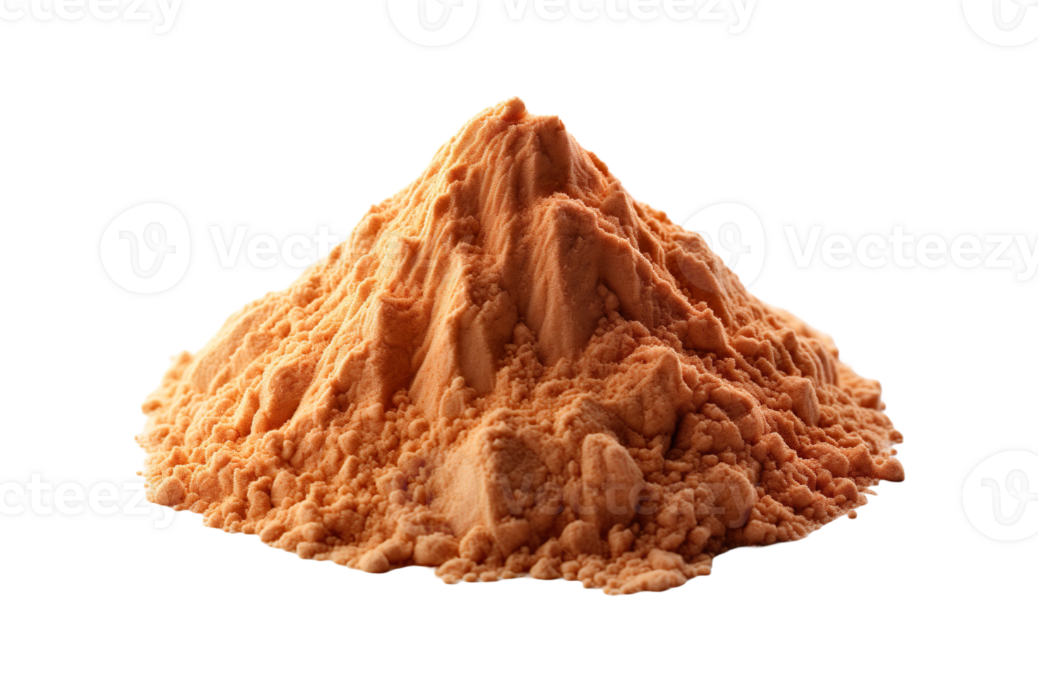 Drumstick Powder isolated on transparent background. png