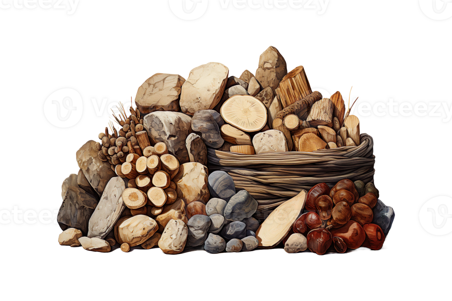 Durries isolated on transparent background. png