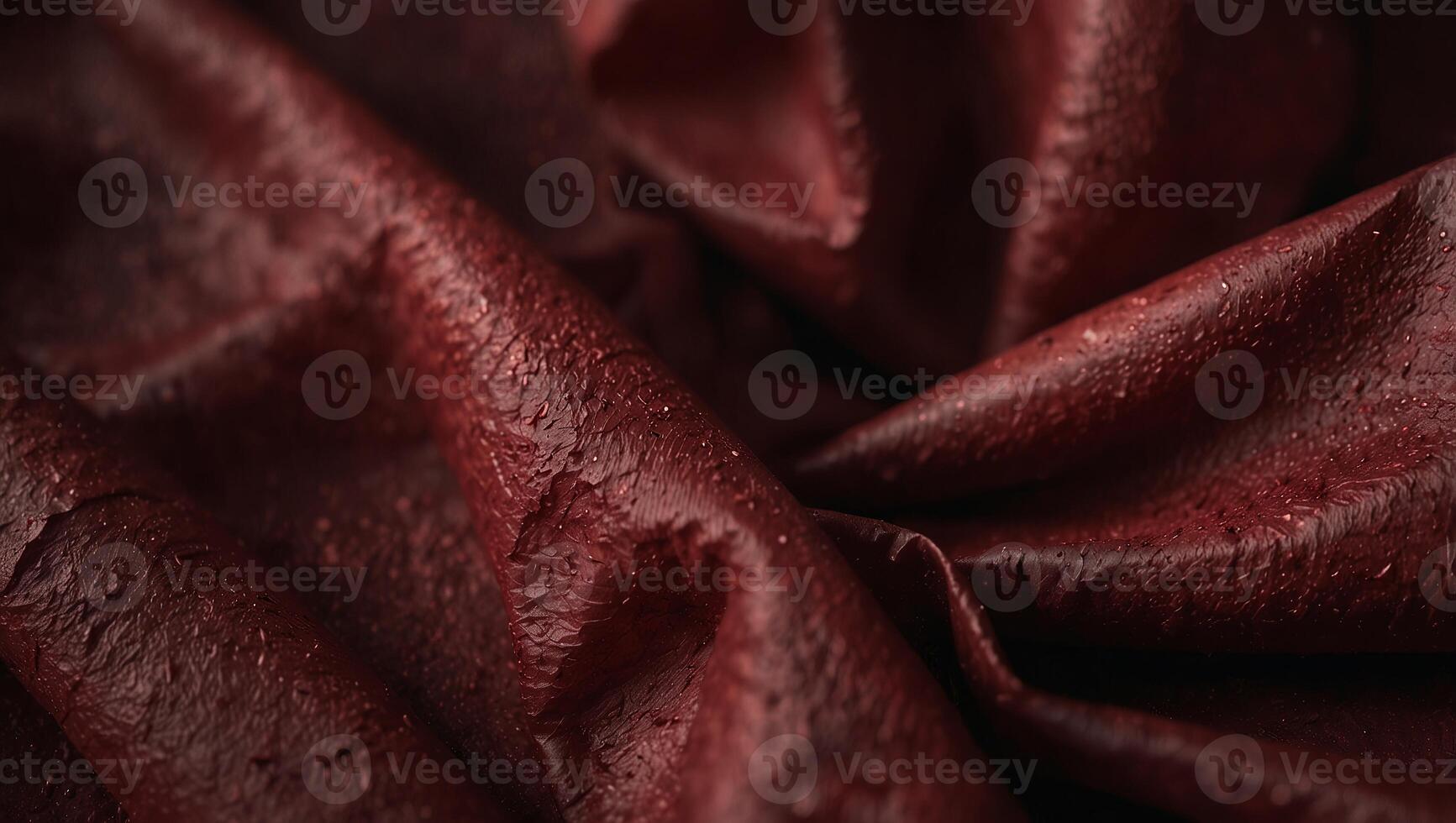 Wine red tissue paper texture backgrounds, folded soft crumbled paper texture background. photo