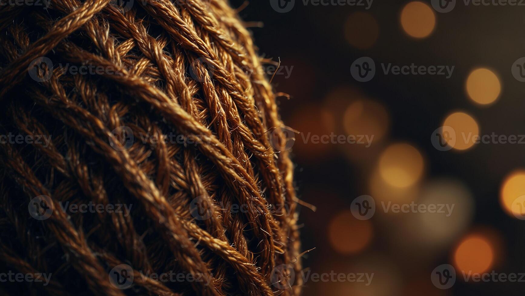 Hook and thread, knitting and needlework concept Copy space for text. photo