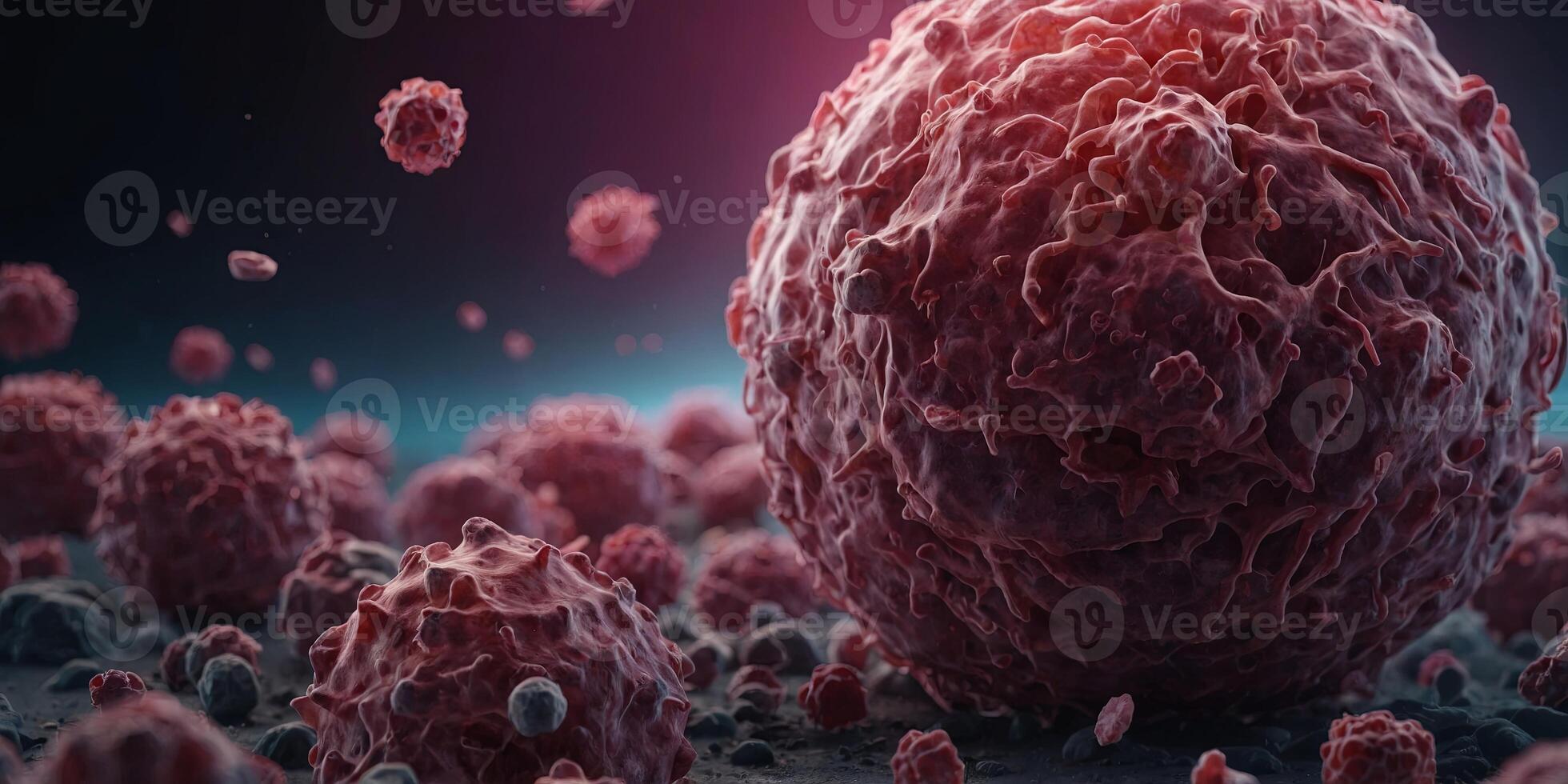 National Cancer Control Month Background Illustration. photo