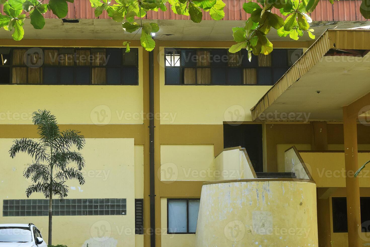 The sports building or often called in Indonesian is GOR located in Brebes photo