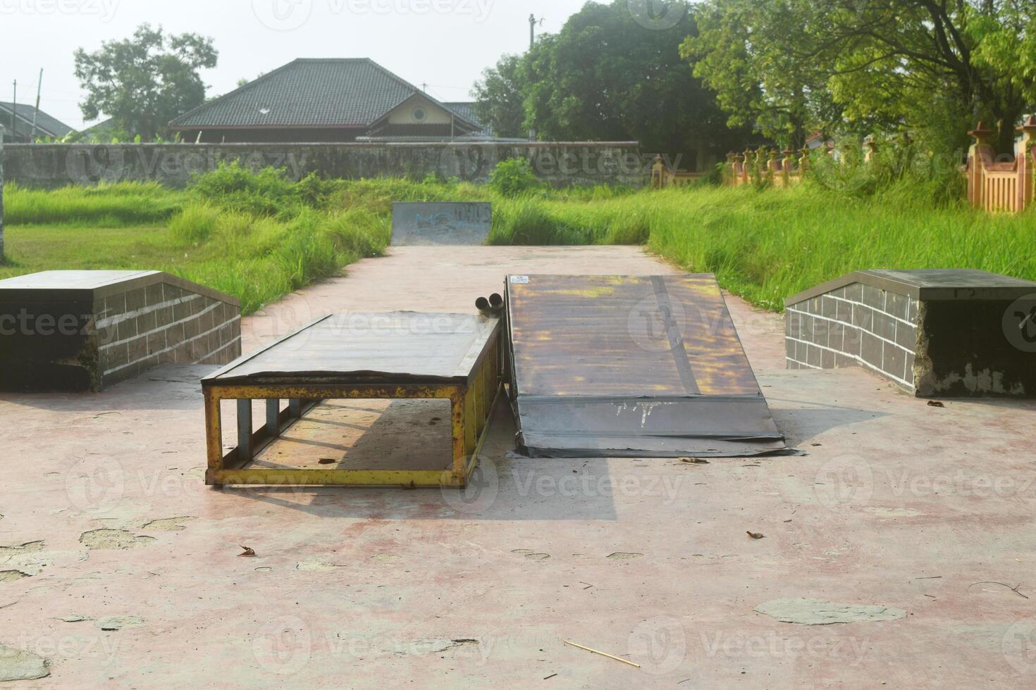 Photo of challenges and obstacles at a skaters venue in Brebes