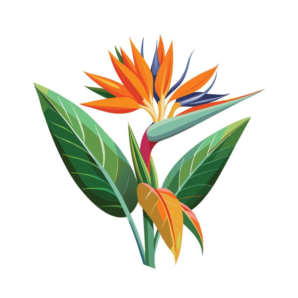 Beautiful Flowerpot Houseplant Illustration vector