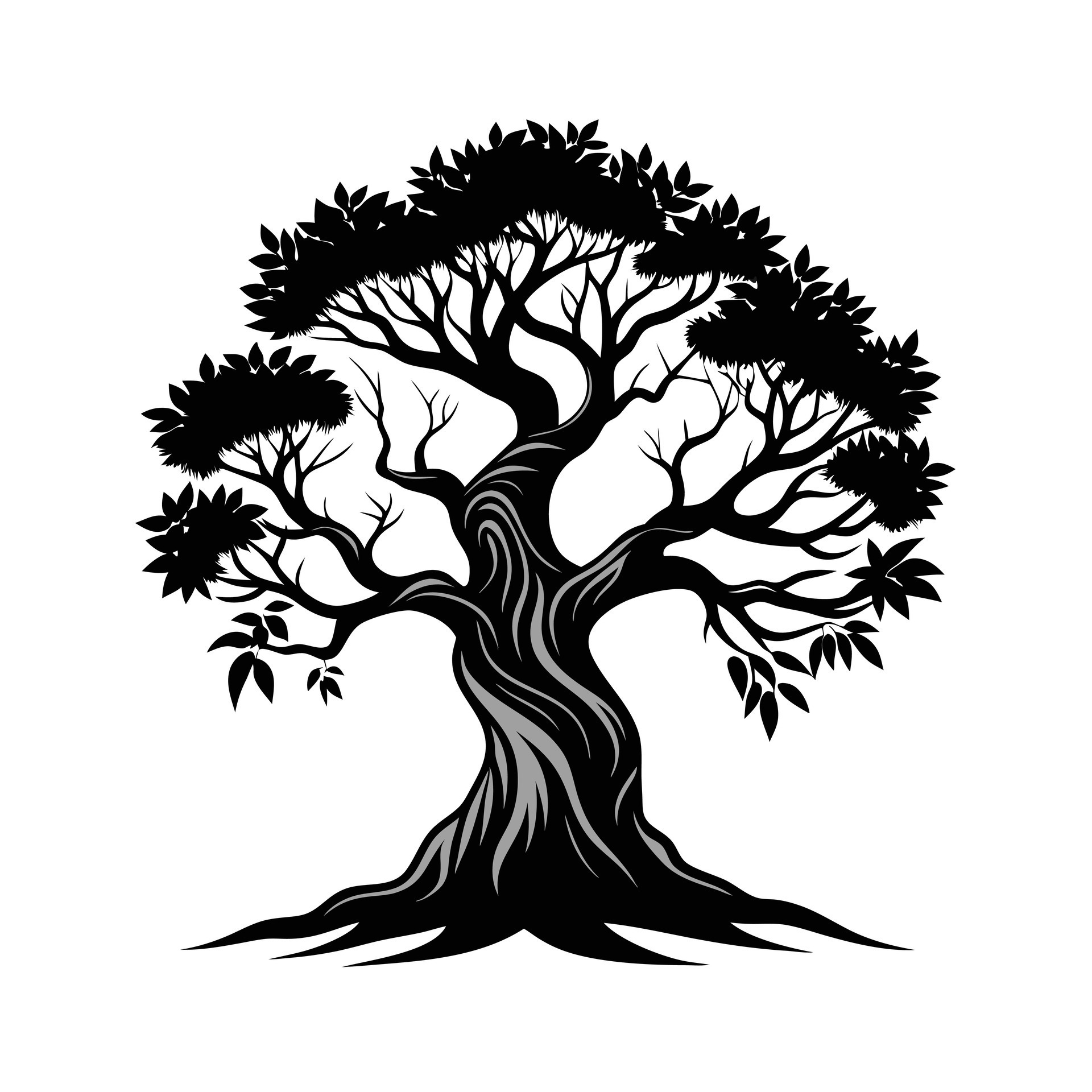 Beautiful Single Big Tree Illustration 47612367 Vector Art at Vecteezy