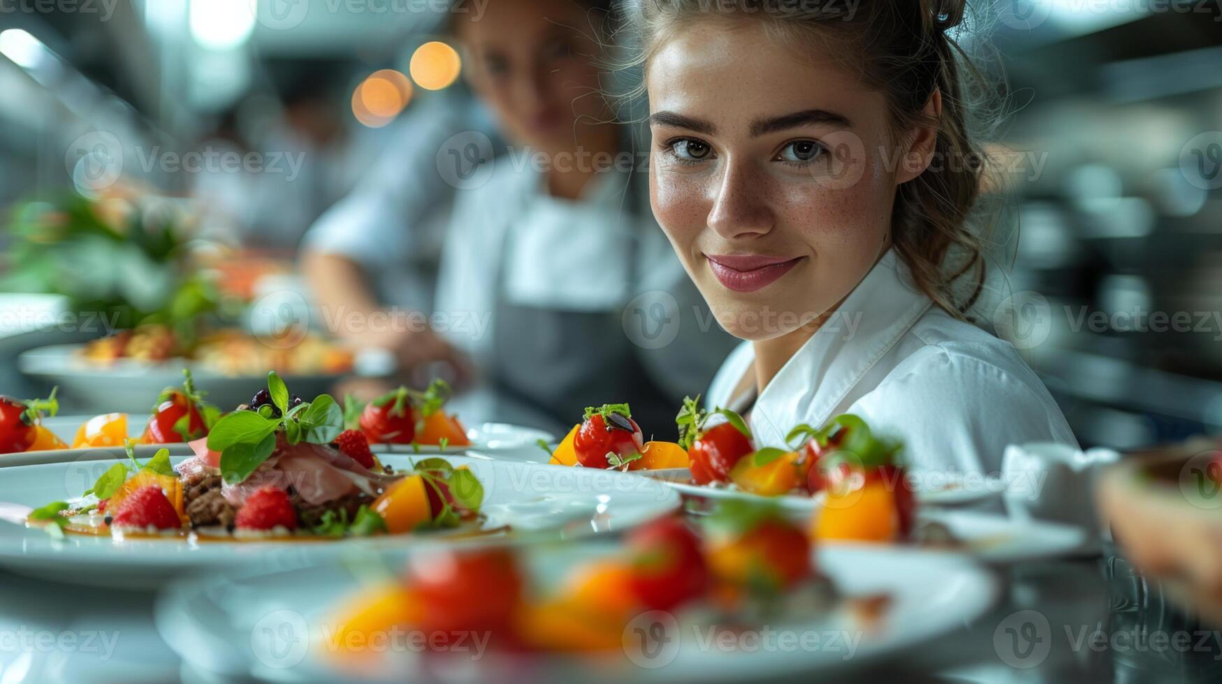 Gourmet Creation in Fine Dining Ambiance photo