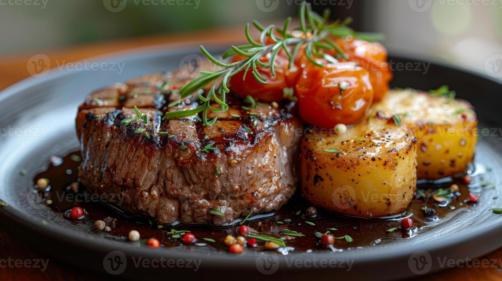 Gourmet Creation in Fine Dining Ambiance photo