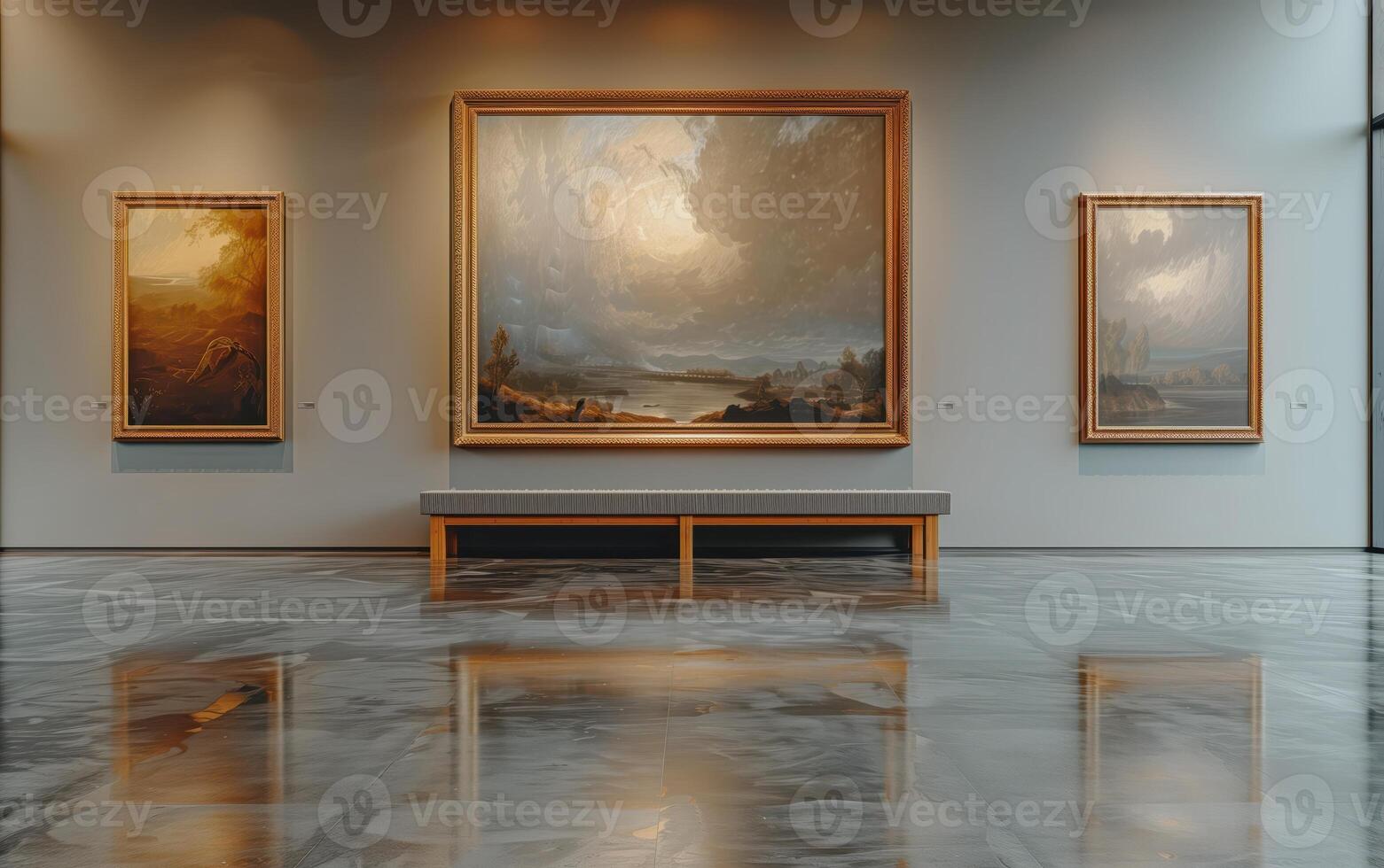 Modern luxury interior wall art mockup inspiration photo