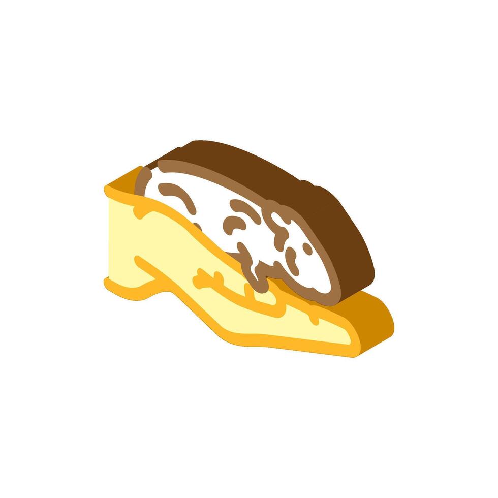 hamster pet hand isometric icon illustration vector