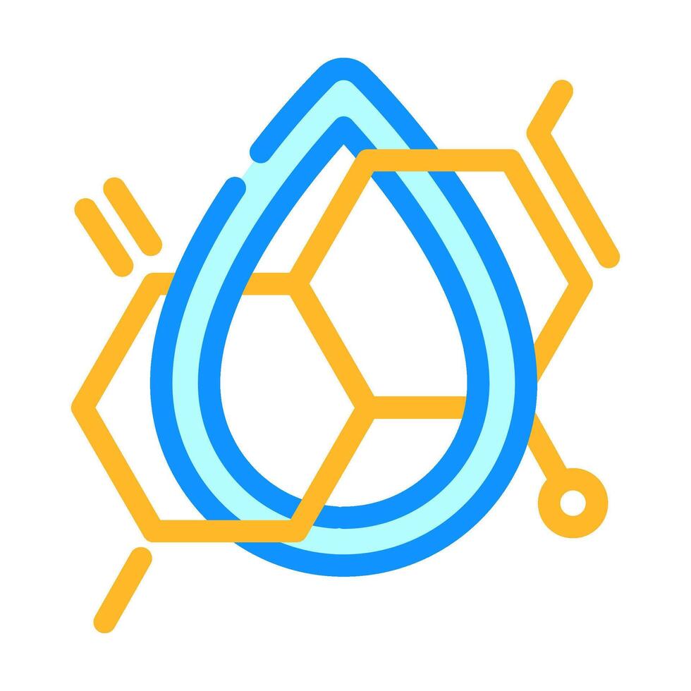 clean formula label product caution color icon illustration vector