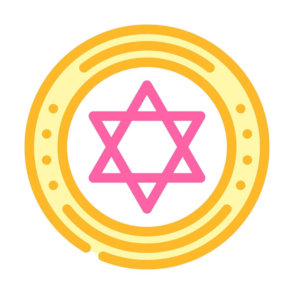 kosher product label warning color icon illustration vector
