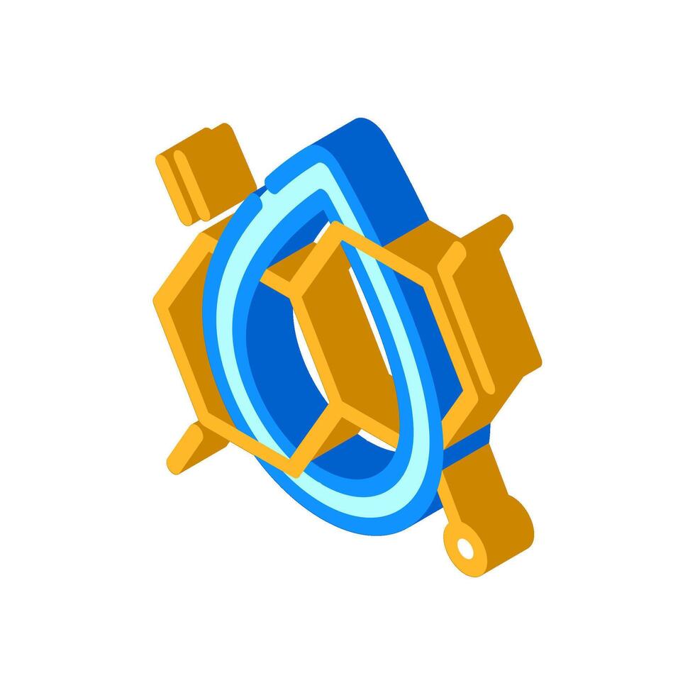 clean formula label product caution isometric icon illustration vector