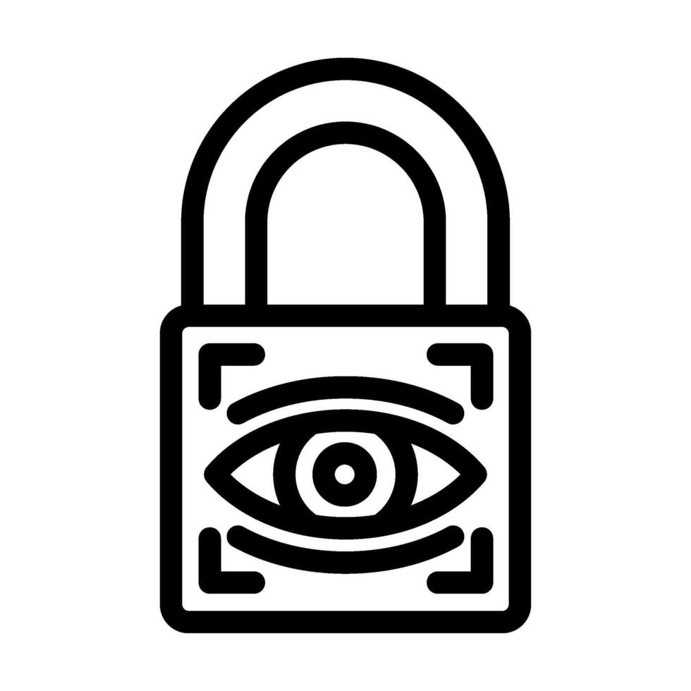 parental control product label caution line icon illustration vector
