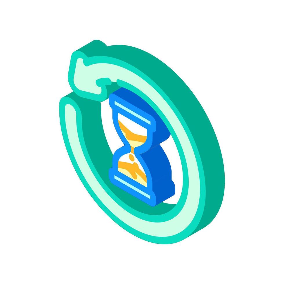 anti aging product label caution isometric icon illustration vector