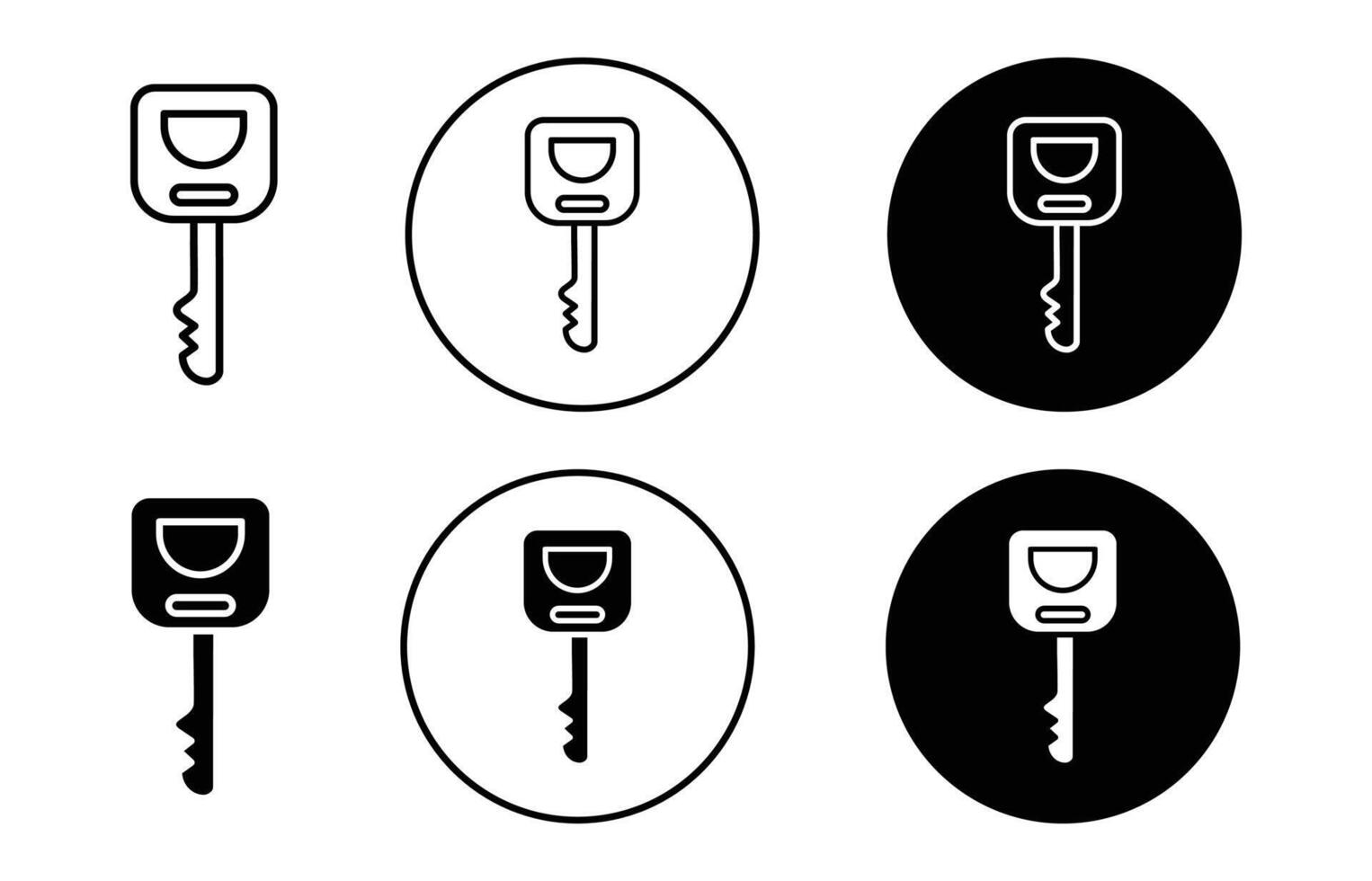 car keys icon vector