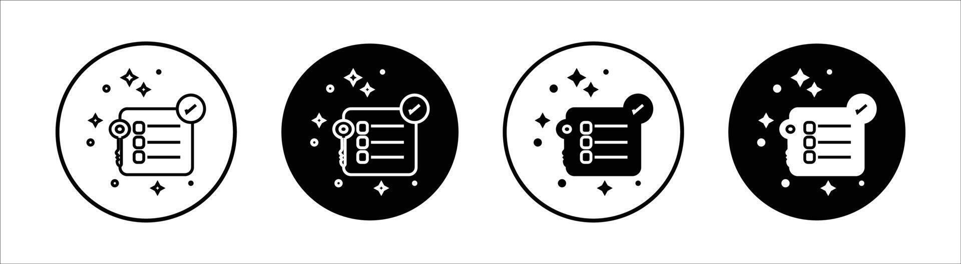 Key takeaway flat line icon set. Key takeaway Thin line illustration vector