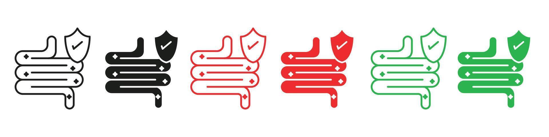 Digestion Enhancement Icon Signifying Efficient Nutrient Uptake vector