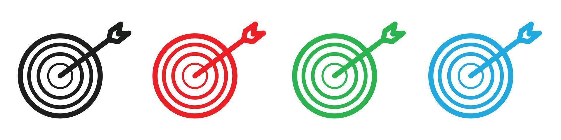 Opportunity detection icon mark in filled style vector