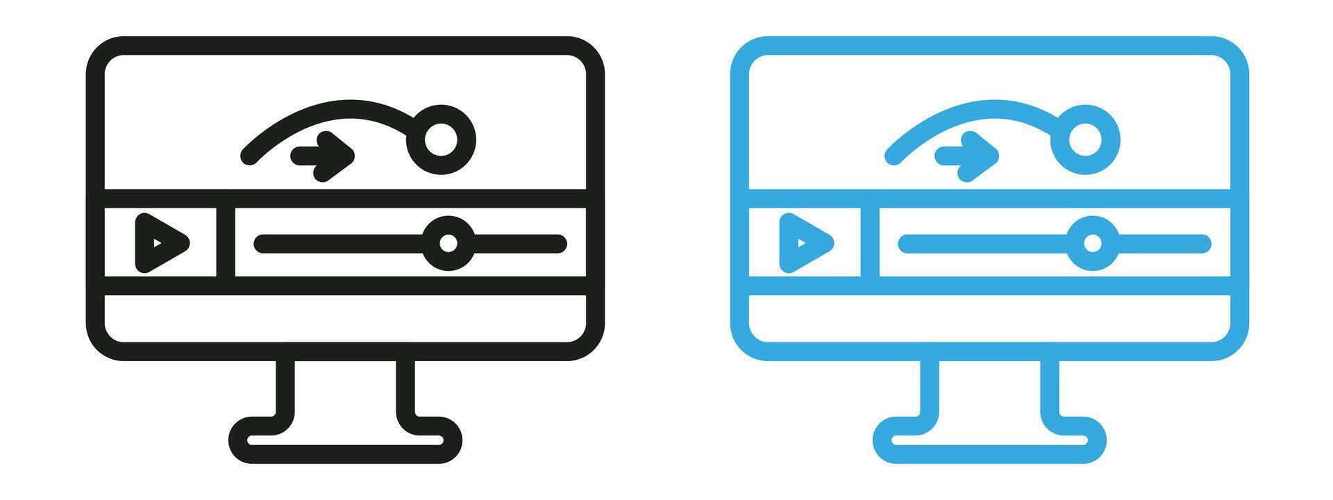 Animation Graphic Showcasing Creative and Animated Visual Arts vector