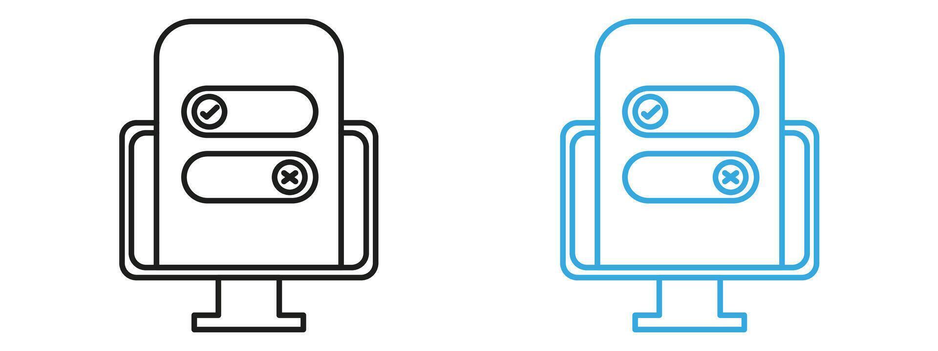 Boolean Expression Icon Ideal for Coding and Mathematical Designs vector