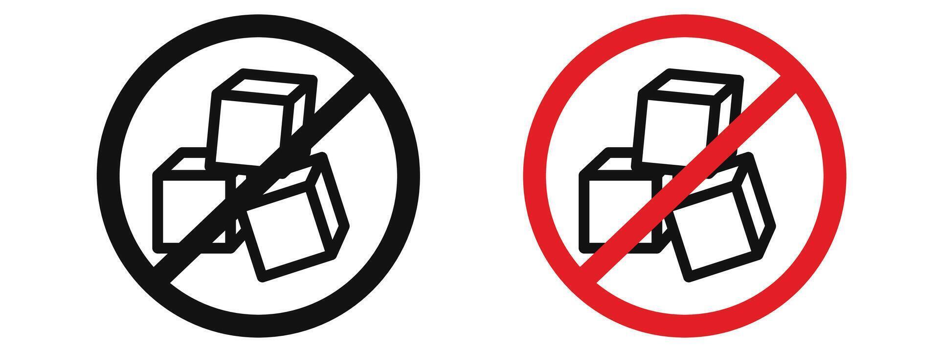 Sugar Free Icon Highlighting Health-Conscious and Dietary Options vector