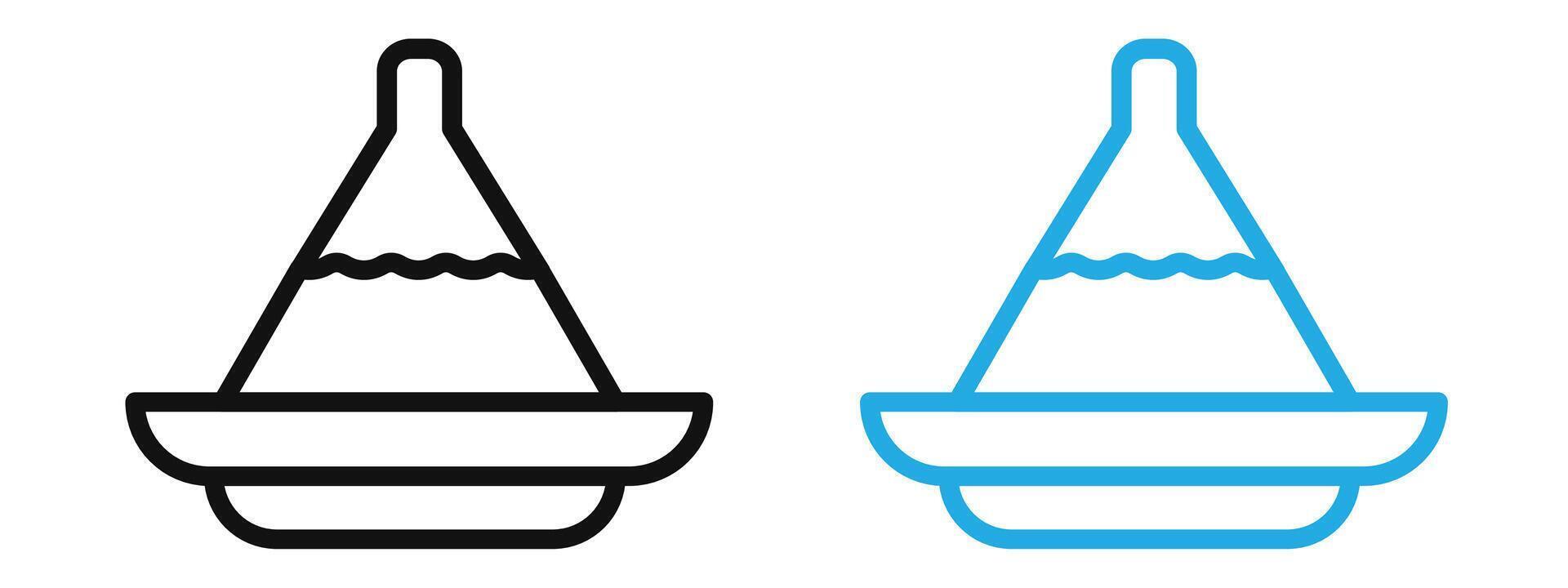 Tajine Cooking Icon Perfect for Moroccan Cuisine and Recipe Designs vector