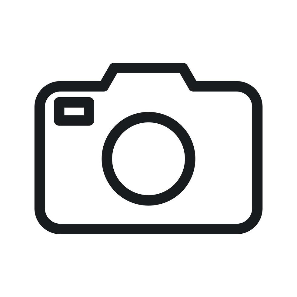 Camera Icon Ideal for Photography and Media Production vector